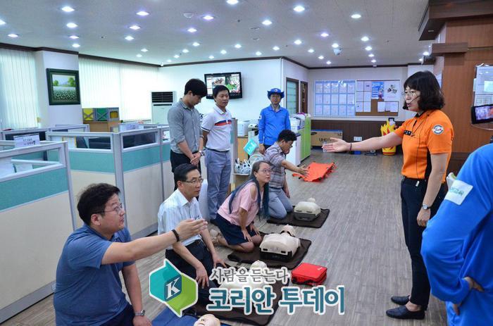 아리네트웍스, 직장 동료가 심장마비로 쓰러지면 119가 출동하기 전에 내가 먼저 구조한다