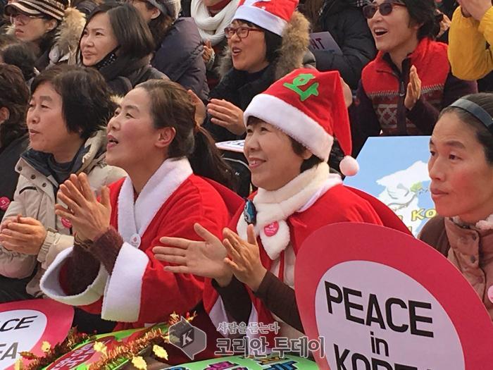 한반도평화, 외국인도 함께한 만인의 바람 평화를 합창