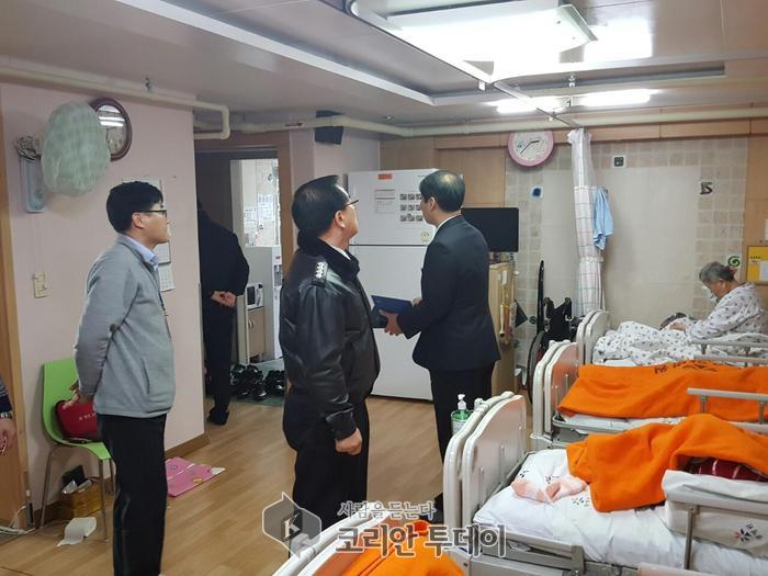 서울강서소방서, 요양병원 특별소방시설 점검확인