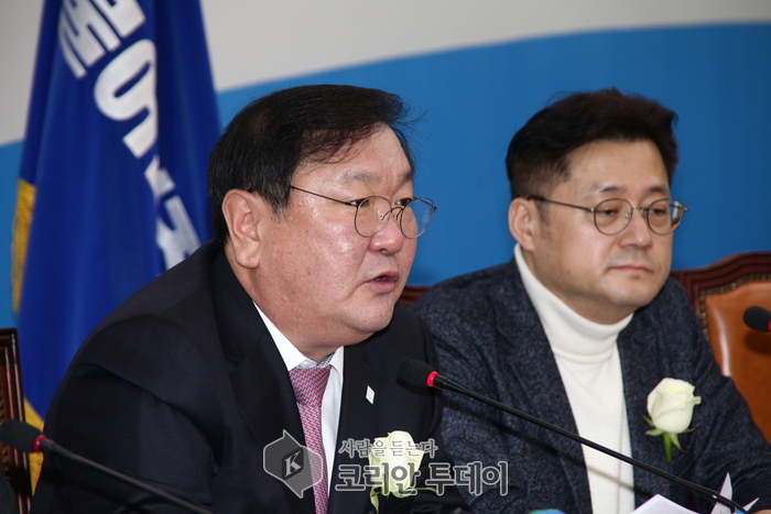 김태년 “한국당, 색깔론 그만…’올림픽 성공 개최’ 협력해야”