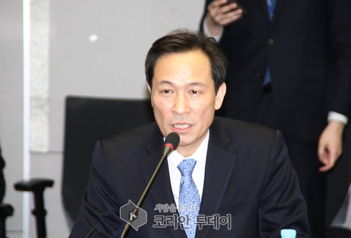 우상호 의원 서울시장 공식 출마 선언
