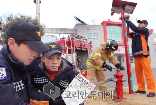 ‘소화전도 IoT로 원격관리’ LGU+ 경북소방본부 적용