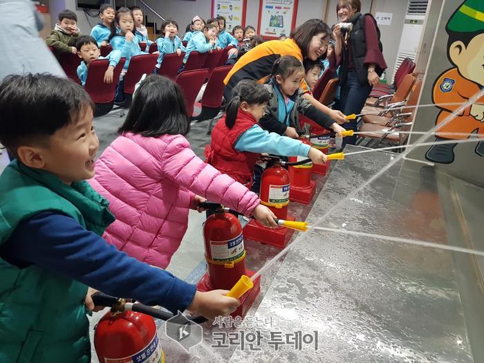 강서소방서, 공항제일유치원 소방안전교육 실시