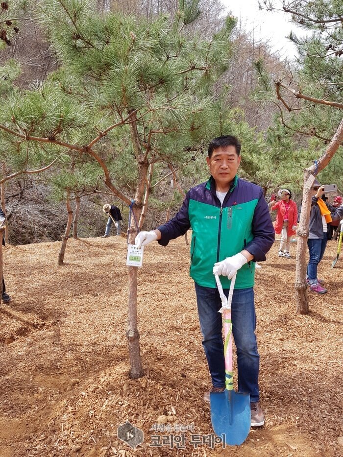 나누고 베풀고 봉사하는 그룹 ”2018년 생명문화와 꽃동네가 함께하는 식목행사”
