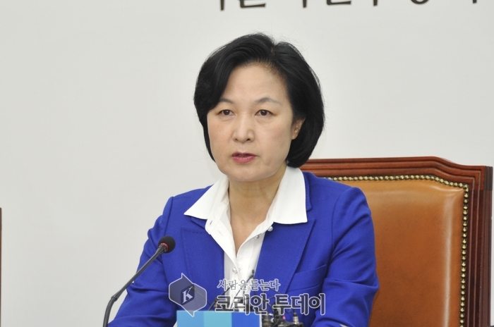 추미애 “삼성, 노조파괴·직원사찰…엄중히 단죄해야”