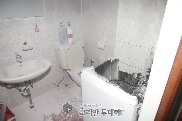 소화기로 초기 진압해 큰 불 막아