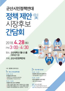 군산시민정책연대 정책 제안에 대한 시장 후보자들의 공약 실천 답변서 분석