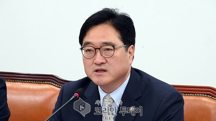 우원식 “야당, 국기·헌정질서 문란”….국민투표법·추경 발목 잡아