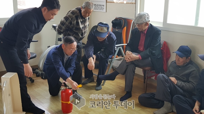 영등포소방서, 구립 미루나무복지시설 보이는 소화기 설치로 안전 UP