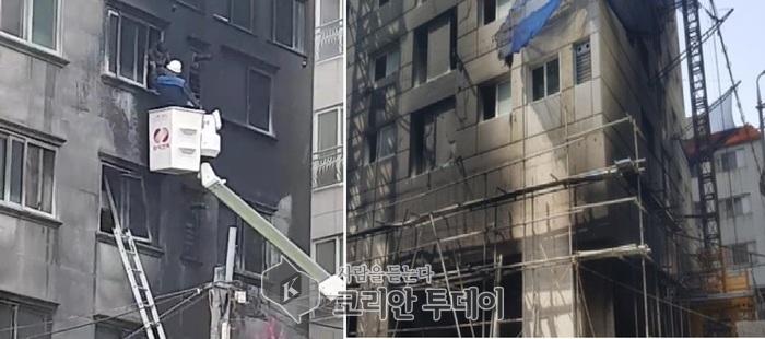 [속보] 경기 오산 5층짜리 원룸서 불