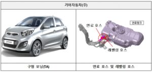 ‘화재 위험’ 기아차 모닝·레이 등 10개 차종 23만대 리콜