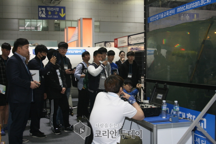 군산대학교 해양산업기술교육센터 ‘2018 국제뿌리산업展’에 이목 집중