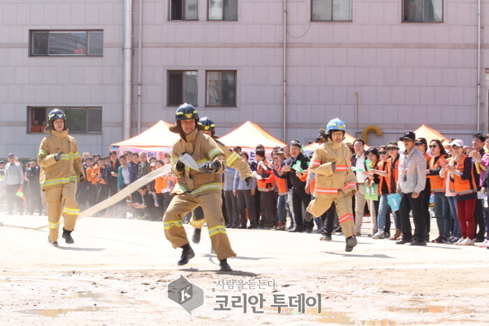 마포소방서 화재 및 구급분야에서 2등과 3등을 차지