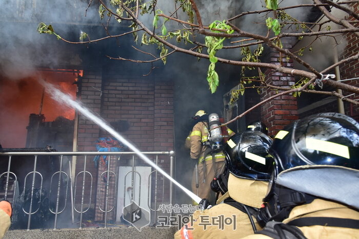은평소방서,단독경보형감지기가 울려 신속하게 대피