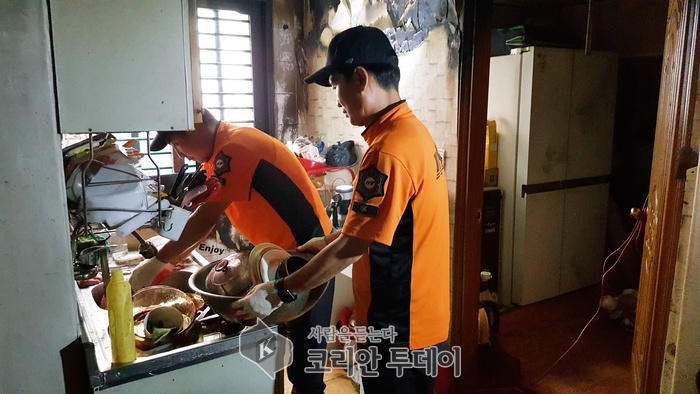 녹번동 다가구주택에서 화재가 발생하여 삶의 터전을 잃고