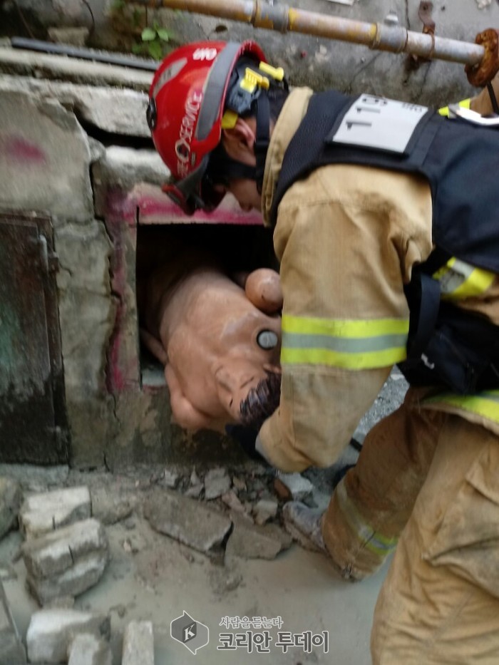 실제상황 같은 관악소방서 노후 건축물 붕괴사고 대응 훈련