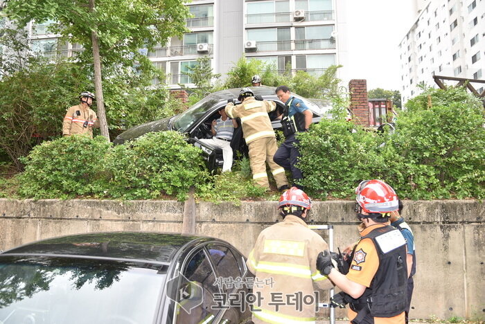 노원구 한글비석로 한신3차APT 구조출동