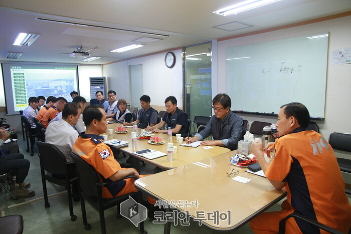 서울 강서소방서, 마곡지구 이대목동의료원 신축공사 현장 방문