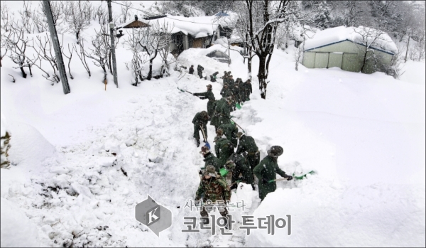 군 병사들 내년부터 “제초·제설작업 안한다.”