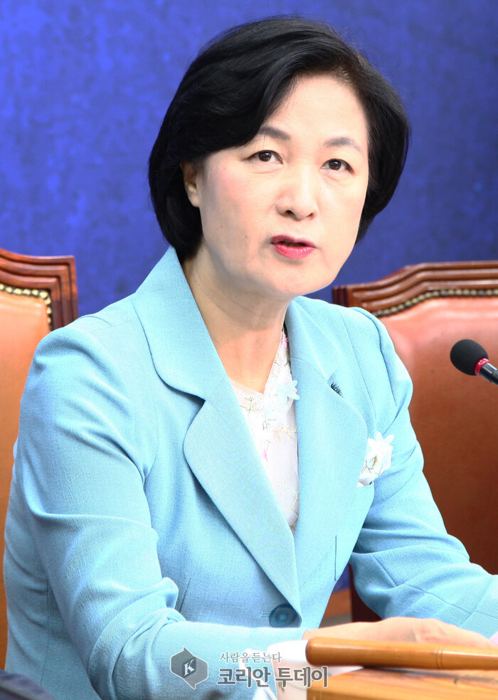 추미애대표, 마지막 최고위원회….