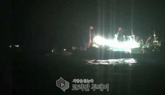 제주해양경찰서,중국어선과 한국어선 충돌…인명피해 없어