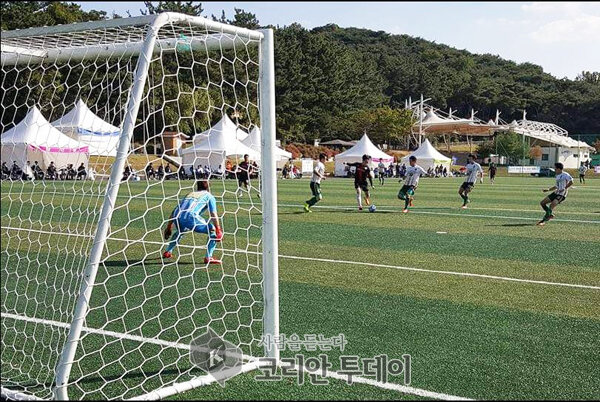 목포시청 축구단, 전국체전 준우승