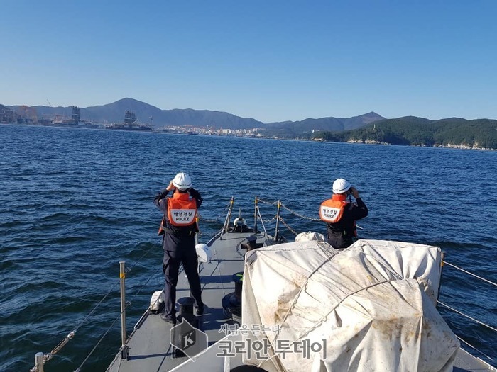 창원해경, 거제 외포항 인근 자살의심자 집중 수색중