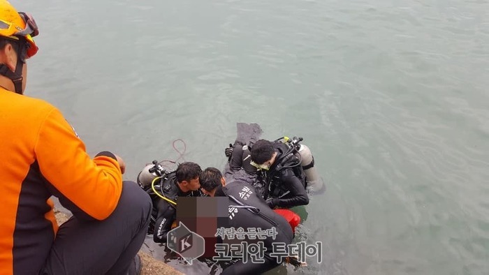 고흥 선착장에서 자동차 해상 추락, 60대 운전자 안타깝게 사망