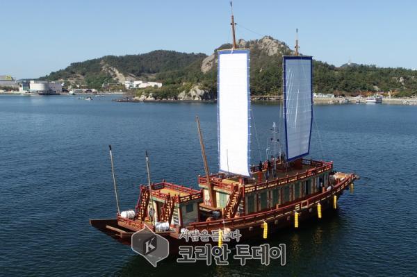 조선통신사선, 26일 목포서 진수식 열고 첫 항해 시작