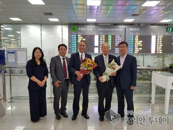 순천시, 일본 이즈미시 시장 의장, 순천시 방문