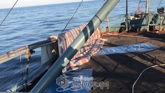 군산해경, 숨기고, 감추고.조업 허가규정 위반한 중국어선 3척 검거