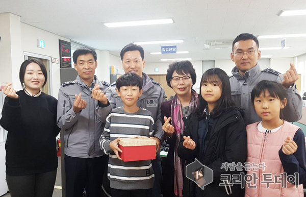 광주북부경찰, 두암초 학생 320명에게 감사편지 받아