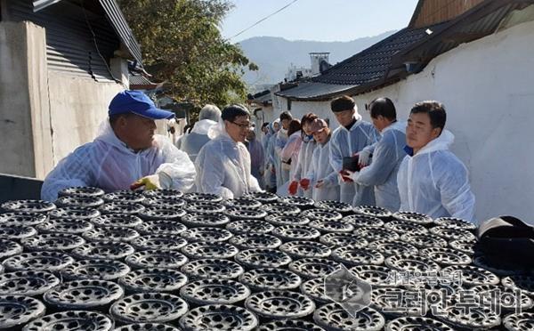 장흥군 장흥읍, 사랑의 불씨 ‘연탄 나르기’ 구슬땀