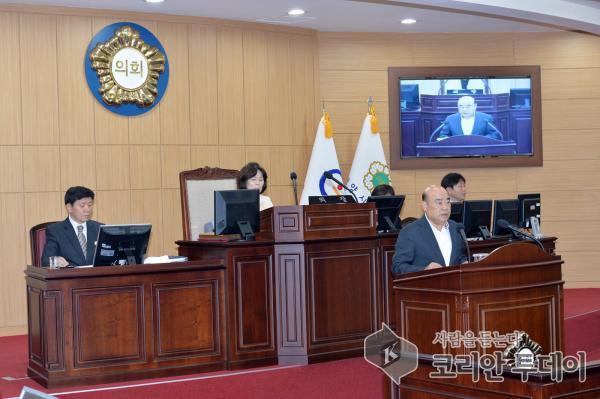 정현복 광양시장, 시의회 시정연설서 내년도 시정 6대 과제 제시