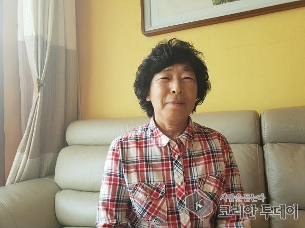 영암 덕진면 내촌마을 어르신들에게 건강팥죽 잔치