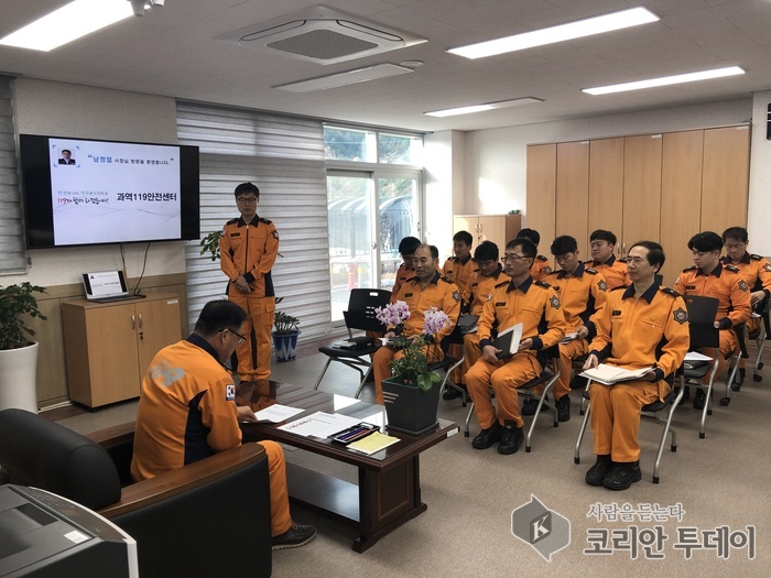 고흥소방서, 대형화재취약대상 지도 방문