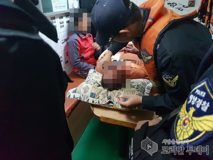 여수해경, 뱃길 끊긴 섬마을 70대 골절환자 긴급이송