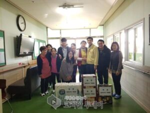 무안군 망운면, 연말 시상금 노인요양원 위문품 전달