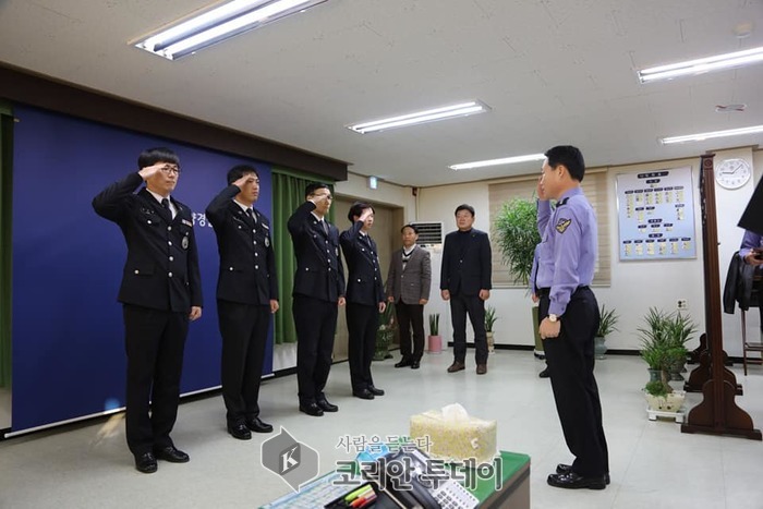 부안해경, 승진임용식 개최
