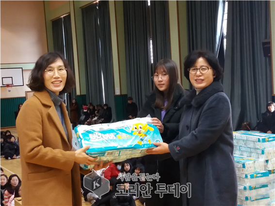 보성초등학교 학생들이 함께한 나눔 기부