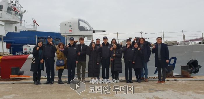 완도해경, 신임의경 부모님과 함께하는 병영문화 체험