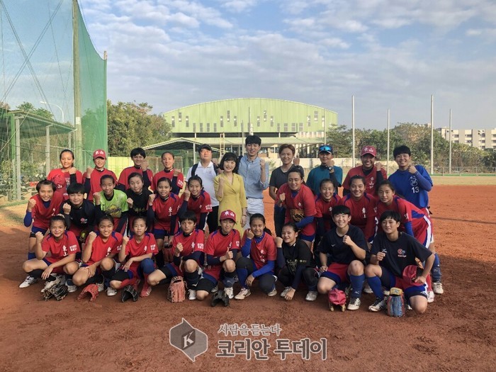 전남 유일 소프트볼 육성-순천동산여중, 대만과 국제교류 협약 맺다’