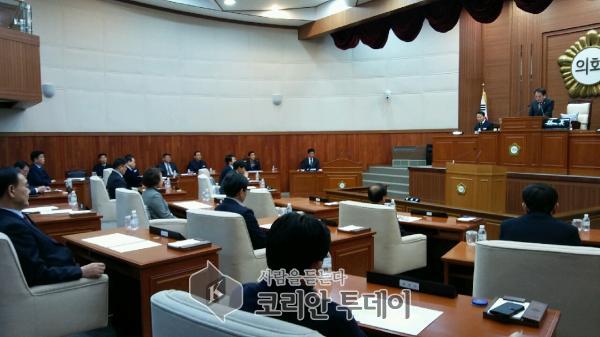 나주시의회, 제211회 임시회 개회