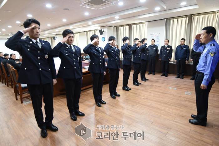 완도해경, 제 236기 특임 경찰관 해경구조대 현장실습