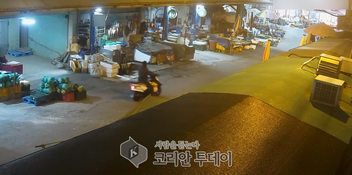 부산해경 ㆍ정박어선 어획물 전문털이범 CCTV에 덜미잡혀 구속