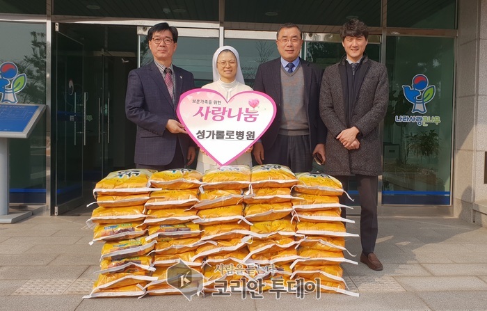 전남동부보훈지청, 성가롤로병원과 복지취약 보훈가족 위문 전개
