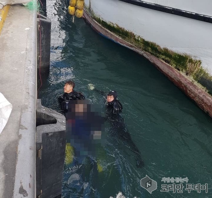제주해경 ㆍ물에빠진 선원, 결국 사망