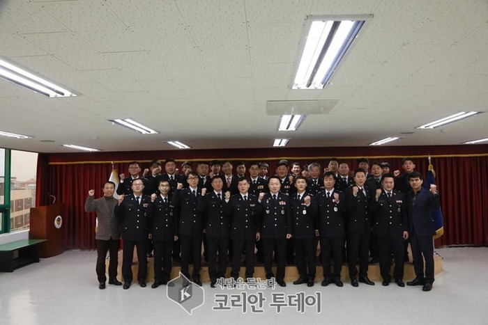 부안해경, 보직 및 전입신고식 개최