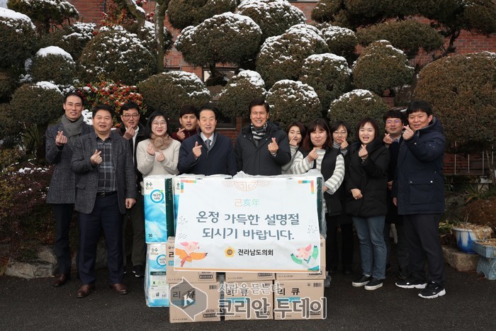 전남도의회 이민준 부의장,‘소외 그늘 없는 우리사회 되길’