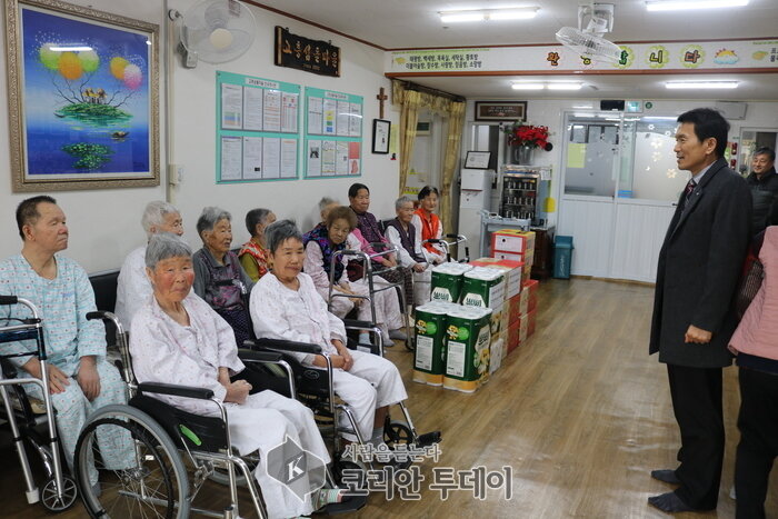 고흥교육지원청 ‘설 명절맞이 따뜻한 나눔의 실천’